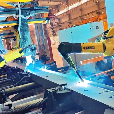 বিম রোবট ওয়েল্ডিং ওয়ার্কস্টেশন